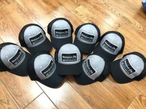 mũ lưỡi trai phối lưới